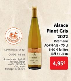 Rittimann - Alsace Pinot Gris 2022 