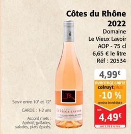 Domaine Le Vieux Lavoir - Côtes du Rhône 2022 AOP