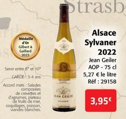 Jean Geiler - Alsace Sylvaner 2022