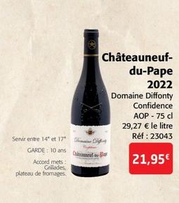 Domaine Diffonty Confidence - Châteauneufdu-Pape 2022