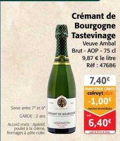 Veuve Ambal - Crémant de Bourgogne Tastevinage