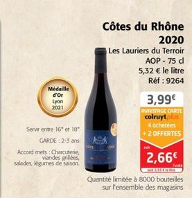 Les Lauriers du Terroir - Côtes du Rhône 2020