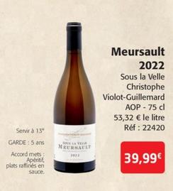 Christophe Violot-Guillemard - Meursault 2022
