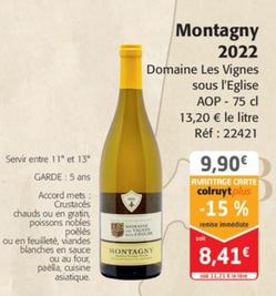 Domaine Les Vignes - Montagny 2022