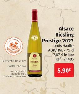 Louis Hauller - Alsace Riesling Prestige 2022
