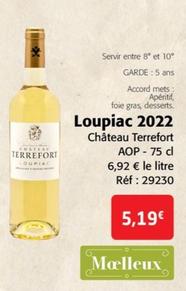 Château Terrefort -Loupiac 2022