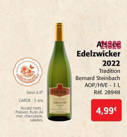 Bernard Steinbach - Alsace Edelzwicker 2022