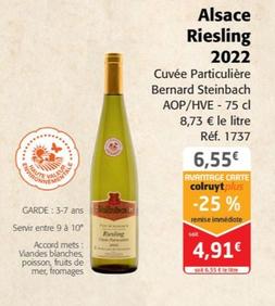 Bernard Steinbach - Alsace Riesling 2022