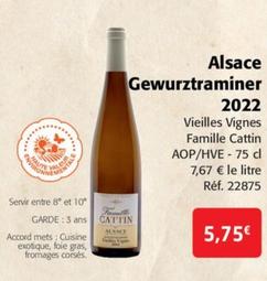 Famille Cattin - Alsace Gewurztraminer 2022