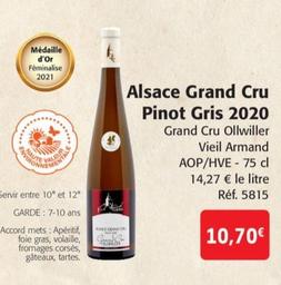 Viel Armand - Alsace Grand Cru Pinot Gris 2020