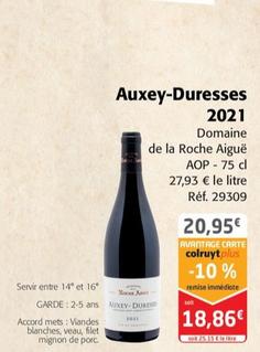 Domaine de la Roche Aiguë - Auxey-Duresses 2021
