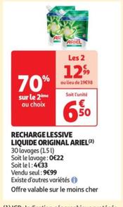 Recharge lessive liquide original