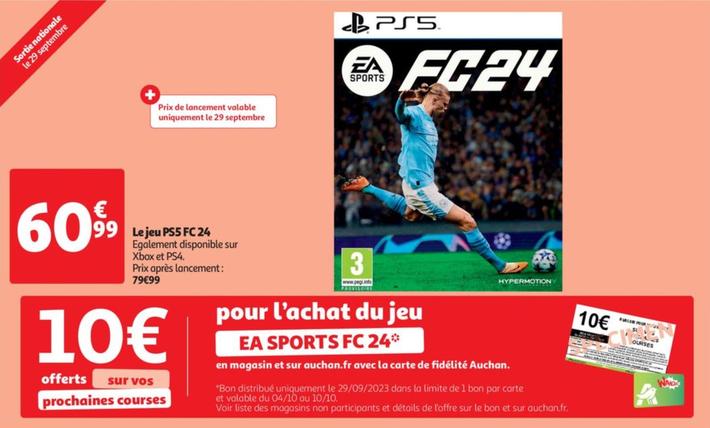 Le jeu PS5 FC 24