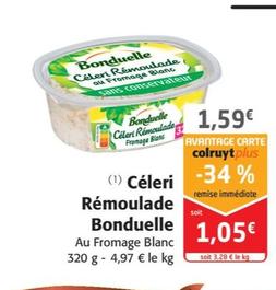 Céleri Rémoulade offre à 1,59€ sur Colruyt