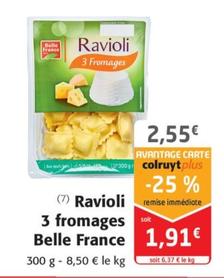 Ravioli 3 Fromages offre à 2,55€ sur Colruyt