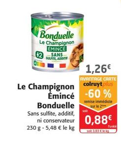 champignons en conserve