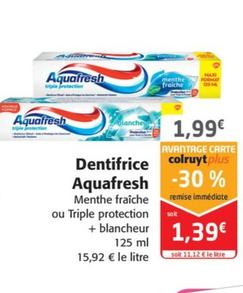 dentifrice