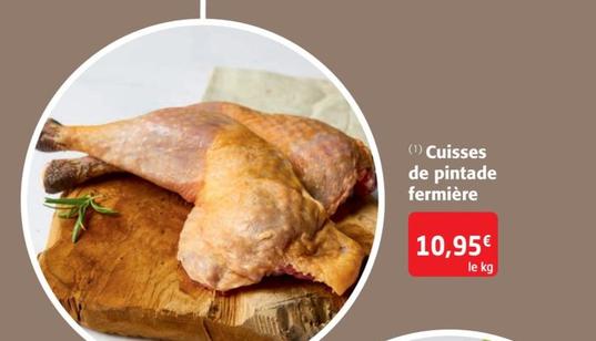 Cuisses de pintade fermière