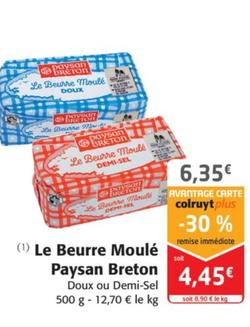 Paysan Breton - Le Beurre moulé