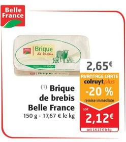 Brique de brebis