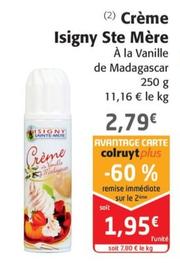 Isigny Ste Mère Crème