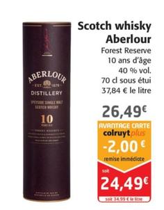 Aberlour - Scotch whisky