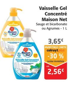 Maison Net - Vaisselle Gel Concentré