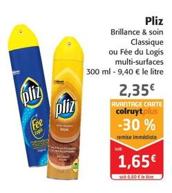 Pliz - Brillance & soin Classique