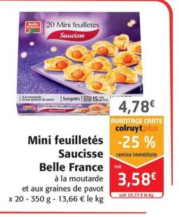 Mini feuilletés Saucisse