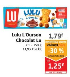 L'Ourson Chocolat