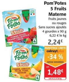 Pom' Potes 5 Fruits