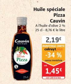 Huile spéciale Pizza