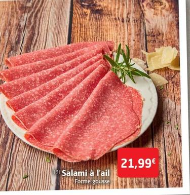 Salami à l'ail