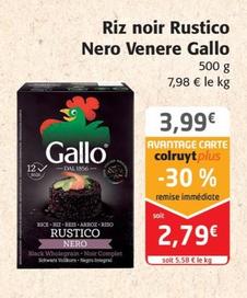 Riz Noir Rustico Nero Venere