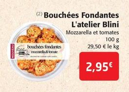 L'atelier Blini - Bouchées Fondantes