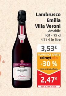 Villa Veroni - Lambrusco Emilia