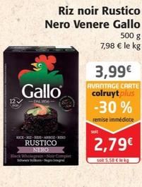 Riz noir Rustico Nero Venere