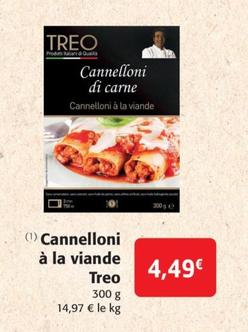 Treo - Cannelloni à la viande