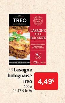 Treo - Lasagne bolognaise