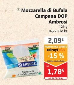 Ambrosi - Mozzarella di Bufala Campana DOP