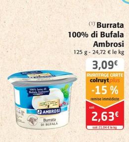 Ambrosi - Burrata 100% di Bufala
