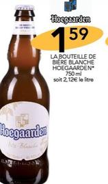 Hoegaarden - La Bouteille De Biere Blanche