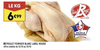 label rouge - poulet fermier blanc