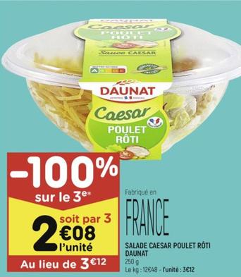 Salade Saesar Poulet Roti