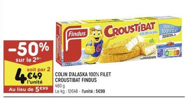 Colin d 'Alaska 100% Filet Croustibat
