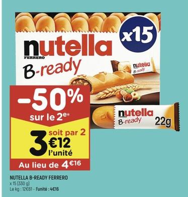 Ferrero - Nutella B-Ready