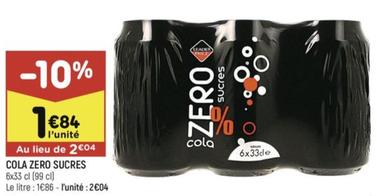 Cola Zero Scures