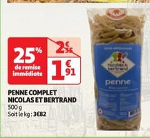 Nicolas et bertrand - penne complet