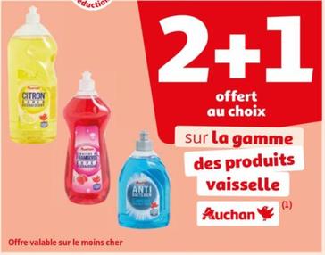 Auchan - Offert Au Choix Sur La Gamme Des Produits Vaisselle