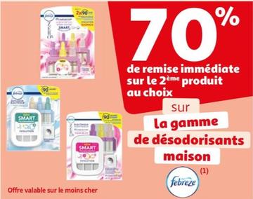 De Remise Immédiate Sur Le 2ème Produit Au Choix Sur La Gamme De Désodorisants Maison